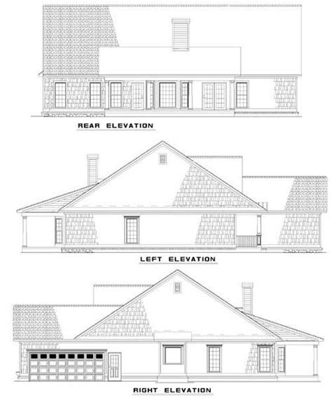 Traditional Style House Plan 4 Beds 2 Baths 2286 Sqft Plan 17 1086