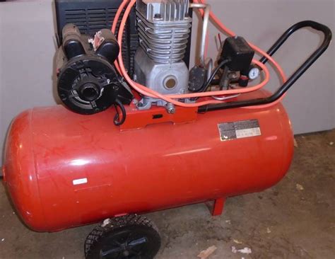 5hp Sears Craftsman 33 Gallon Air Compressor No Reserve Vehicle And