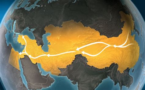 New Silk Road Map