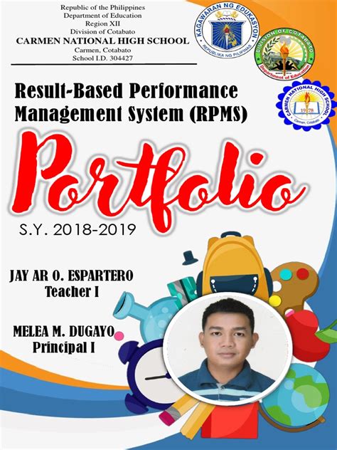 Rpms Ipcrf Cover Pdf Curriculum Educational Assessment