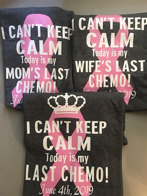 I Cant Keep Calm Its My Last Day Chemo Available In Etsy