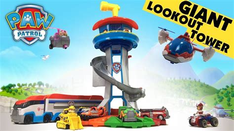 Paw Patrol Giant My Size Lookout Tower Playset Chase Marshall Keiths