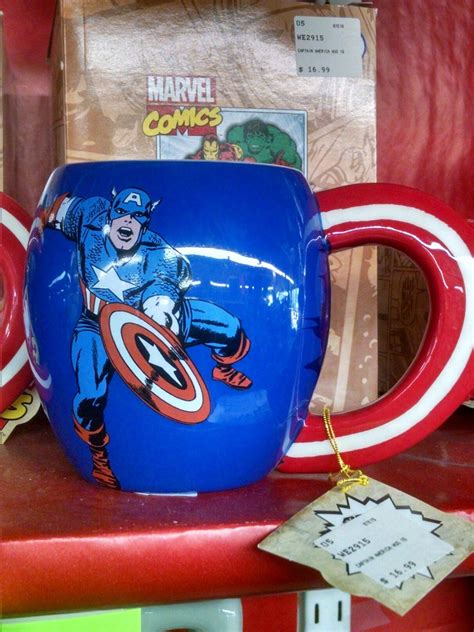 captain america mug canecas