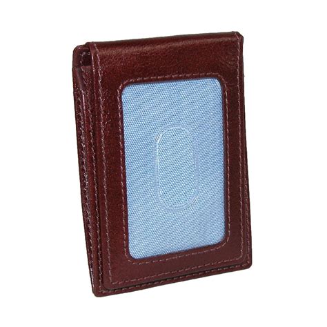 This wallet works great as a 'night on the town' type wallet where you might not want to carry around your everyday bifold wallet but instead, carry just the necessities. Mens Leather York Front Pocket Wallet with Magnetic Money ...