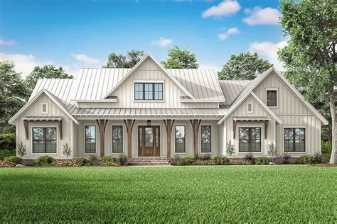 This collection of floor plans with bonus rooms come in a wide variety of styles and square footage. Expanded 3-Bed Modern Farmhouse with Optional Bonus Room ...
