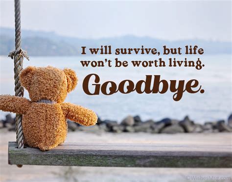 60 Goodbye Messages And Quotes For Boyfriend Wishesmsg