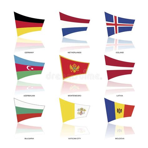 Europe Flags Vector Stock Illustration Illustration Of Vector 71708705