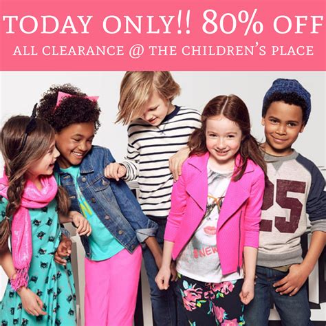 Today 79 Only 80 Off Clearance The Childrens Place Deal