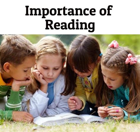 The Importance Of Reading Habit In Children National Centre For
