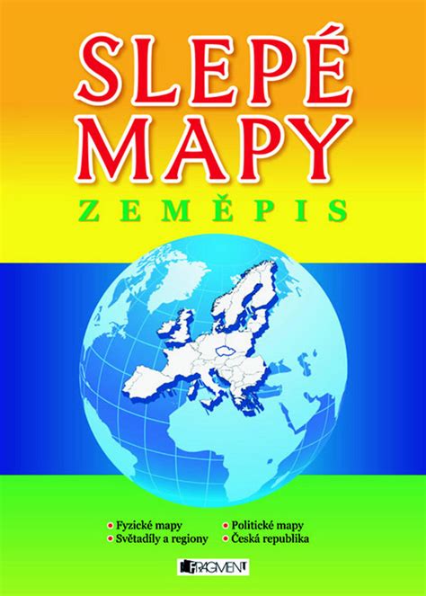 Slepé Mapy Zeměpis Bookscz