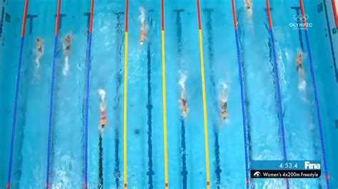 Women S 4x200 Relay At Swimming World Championships Jun 22 2022 Youtube