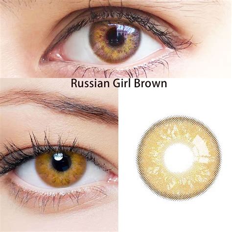 Vcee Russian Girl Brown Colored Contact Lenses in 2020 | Contact lenses colored, Colored ...