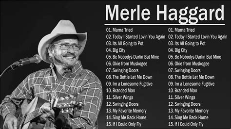 The Best Of Merle Haggard Full Album Merle Haggard Greatest Hits Song