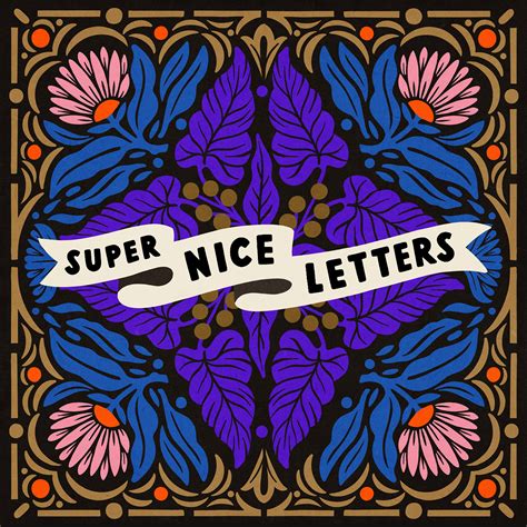 Super Nice Letters on Behance