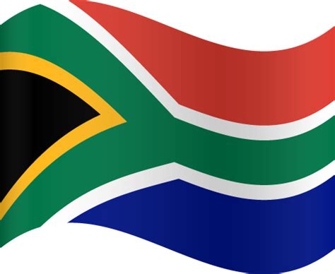 South African Flag Transparent Background