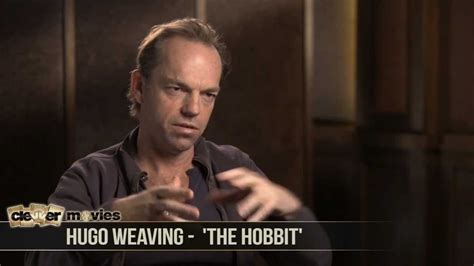 Hugo Weaving The Hobbit An Unexpected Journey Interview Youtube
