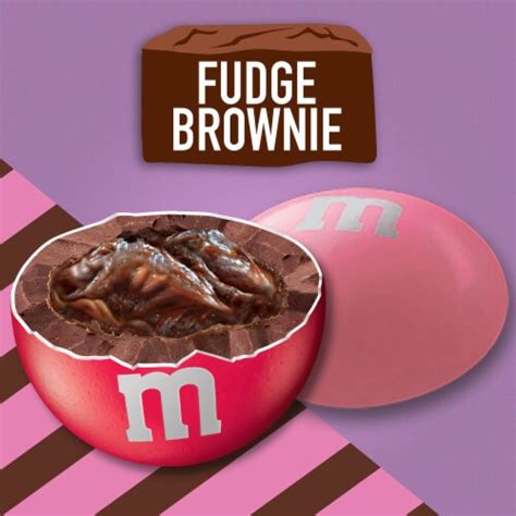 Mandms Fudge Brownie Chocolate Valentine Candy Bag 95 Oz Dillons