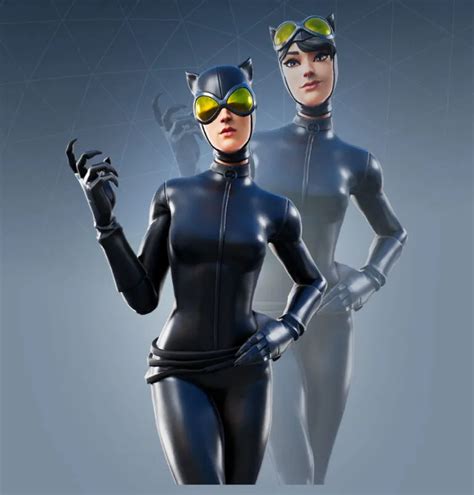 Fortnite Catwoman Comic Book Skin Character Png Images Pro Game
