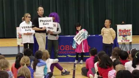 No Bully Zone Anti Bullying School Assembly Program Youtube