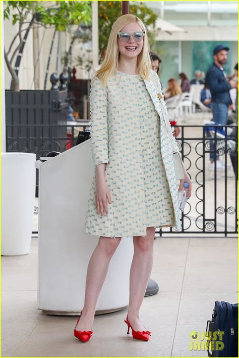 Elle Fanning Steps Out For More Screenings At Cannes Film Festival 2019