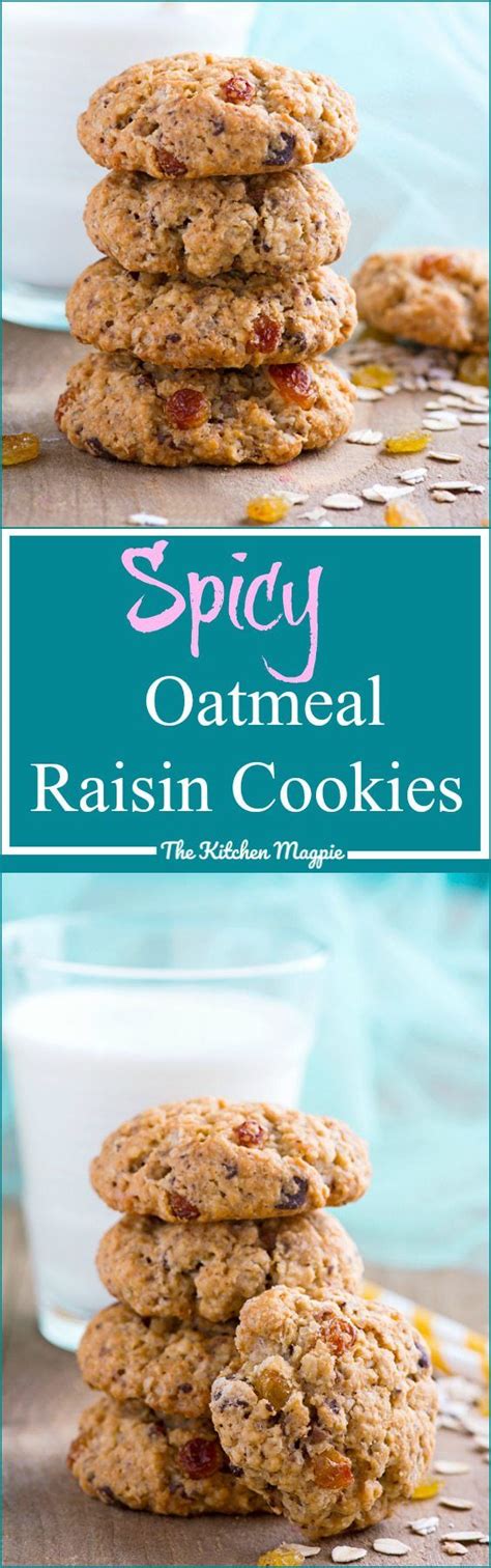 Put filling between 2 slices of dough. The best Spicy Oatmeal Raisin Cookies recipe. Soft, chewy ...
