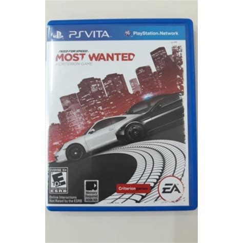 Need For Speed Most Wanted Electronic Arts Ps Vita Shopee Brasil