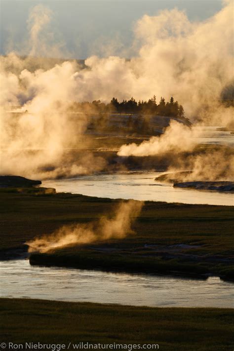 Firehole River Yellowstone National Park Wyoming Photos By Ron