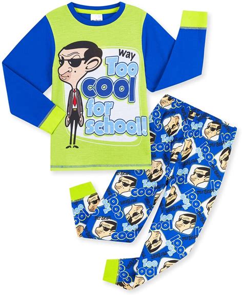 Mr Bean Mr Bean Boys Pyjamas Kids Pjs 4 To 14 Years Shopstyle