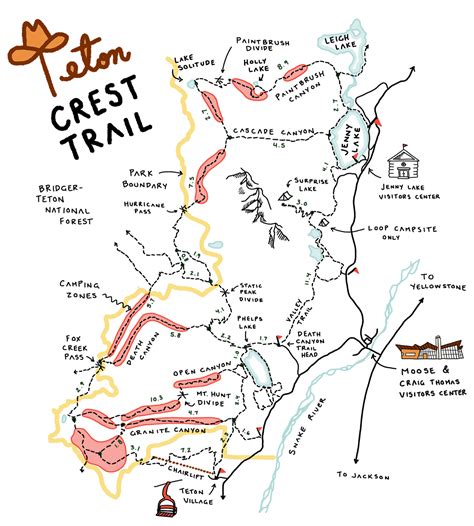 Backpacking The Teton Crest Trail Grand Tetons National Park