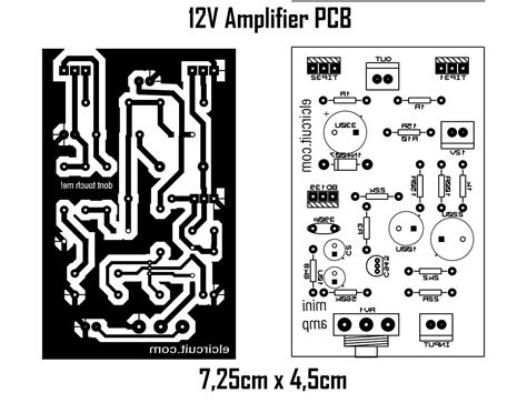This circuit is given by emmanuel. DIY Mini 12Volt Power Amplifier - Electronic Circuit