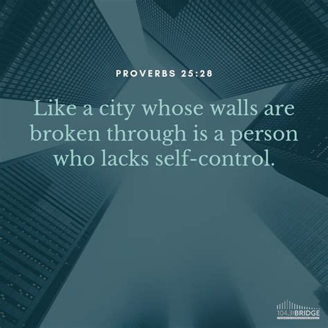 Proverbs 2528 1043 The Bridge