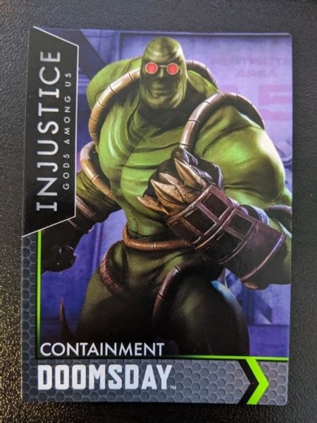 Free Doomsday Containment Injustice Gods Among Us Dc Trading