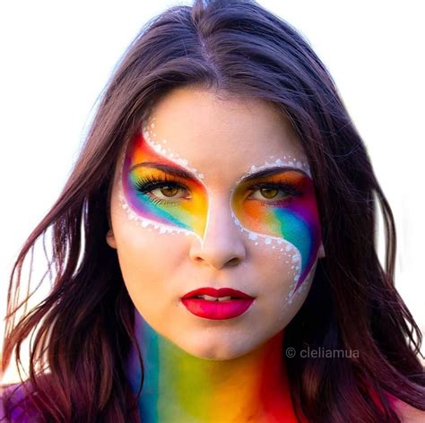 For Pride Month I Created This Makeup Hope You Like It Pride Makeup Idea Makeup Artist