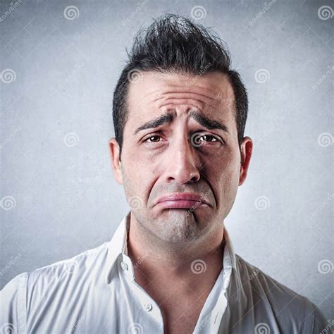 Sad Young Man Stock Photo Image Of Gloom Discontent 38050574