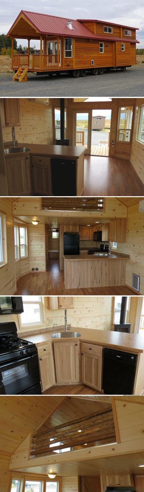 Although the rooms are small, they don't sacrifice on style. Classic Double Loft: a two bedroom park model cabin | Tiny ...