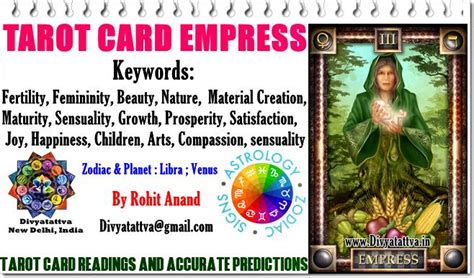 Check spelling or type a new query. Empress Tarot Card Meaning In Tarot Spreads, Empress In Love Tarot Readings, Empress Tarot Card ...