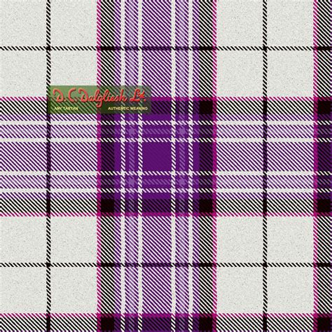 Mackellar Dress Purple Tartan Fabric Finders Highland Dance