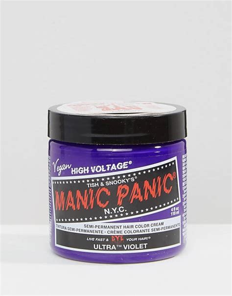 Manic Panic Nyc Classic Semi Permanent Hair Colour Cream Ultra Violet