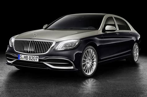 Gefacelifte Mercedes Maybach S Klasse Met Two Tone Lak