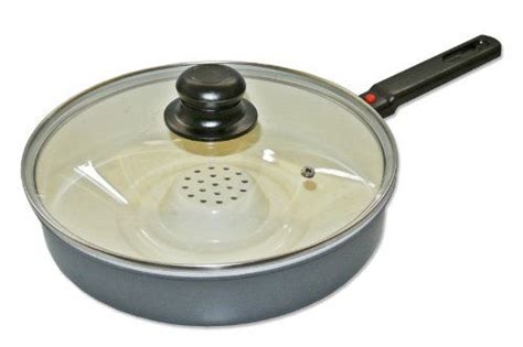 Ceramic Non Stick Frying Pan Dry Cooker With Detachable Handle Pan