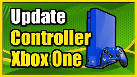 How To Update Xbox One Controller On Xbox One Settings Update Tutorial