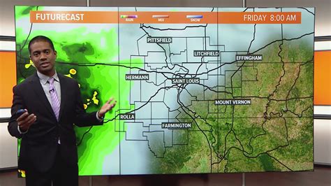 Weather Tracking Strong Storms Moving Through St Louis Friday
