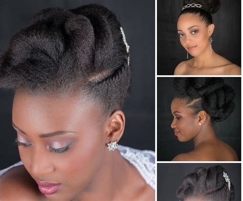 40 Elegant Natural Hair Updos For Black Women Coils And Glory