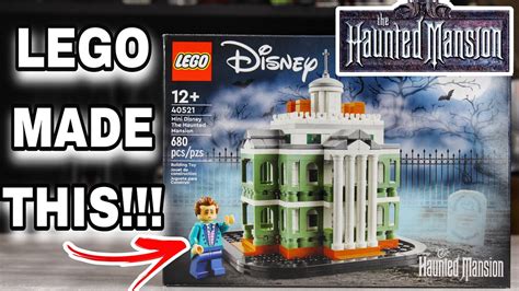 Lego Disney Mini Haunted Mansion Review405212022 Youtube