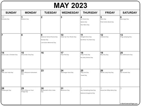 May 2023 Calendar With Us Holidays Get Calendar 2023 Update