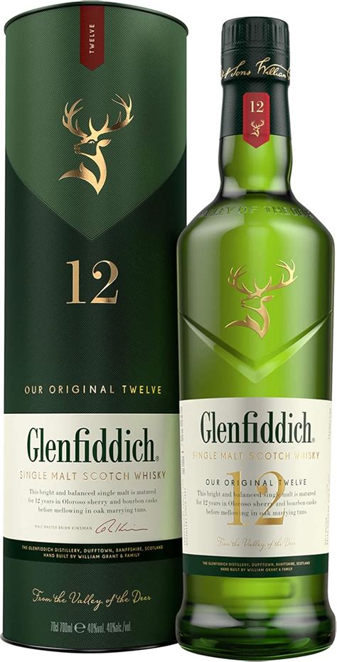 Glenfiddich Signature 12 Years Old Single Malt Scotch 70 Cl Amazonfr