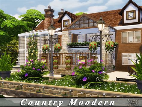 Country Modern House By Danuta720 At Tsr Sims 4 Updates