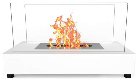 Moda Flame Vigo Ventless Indoor Outdoor Fire Pit Et7010wht Mf