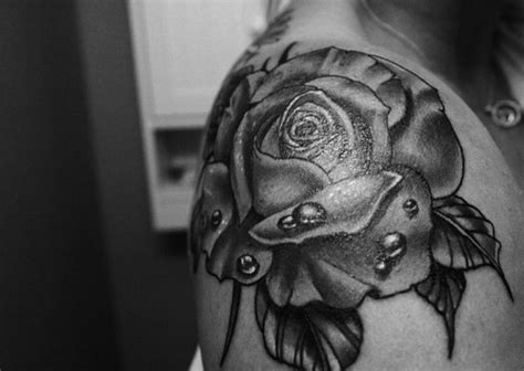 Dragon illustration i tattoo minimal tattoo dragon tattoo tatto tattoos tatoos arm tattoo more. rose with water drops | Tattoos, Ink, Animal tattoo
