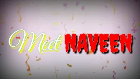 Personalized birthday song for naveen. HAPPY BIRTHDAY NAVEEN - YouTube